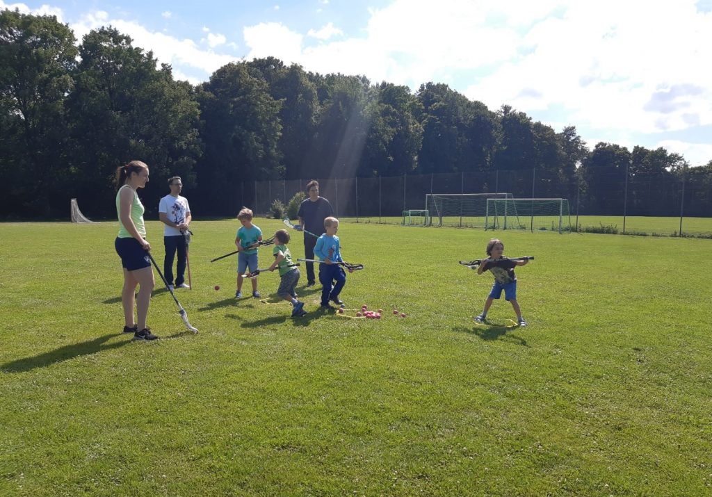 Lacrosse Bambini-Training beim HLC